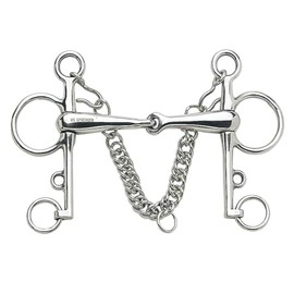 SPRENGER Gebiss Pelham 20 mm (Edelstahl), 12.5 cm, 20 mm