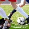 OYANIA 8 Piezas Espinilleras de Futbol y 2 Pares Calcetines