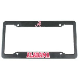 Logo Products Alabama Crimson Tide Plastic License Plate Frame