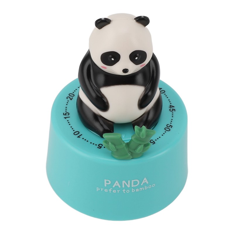 Mechanical Kitchen Timer Cute Animal Shape Magnetic Base Loud Alarm