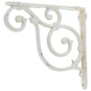 Bestco NE-223 Bracket Antique Decoration Scroll L White