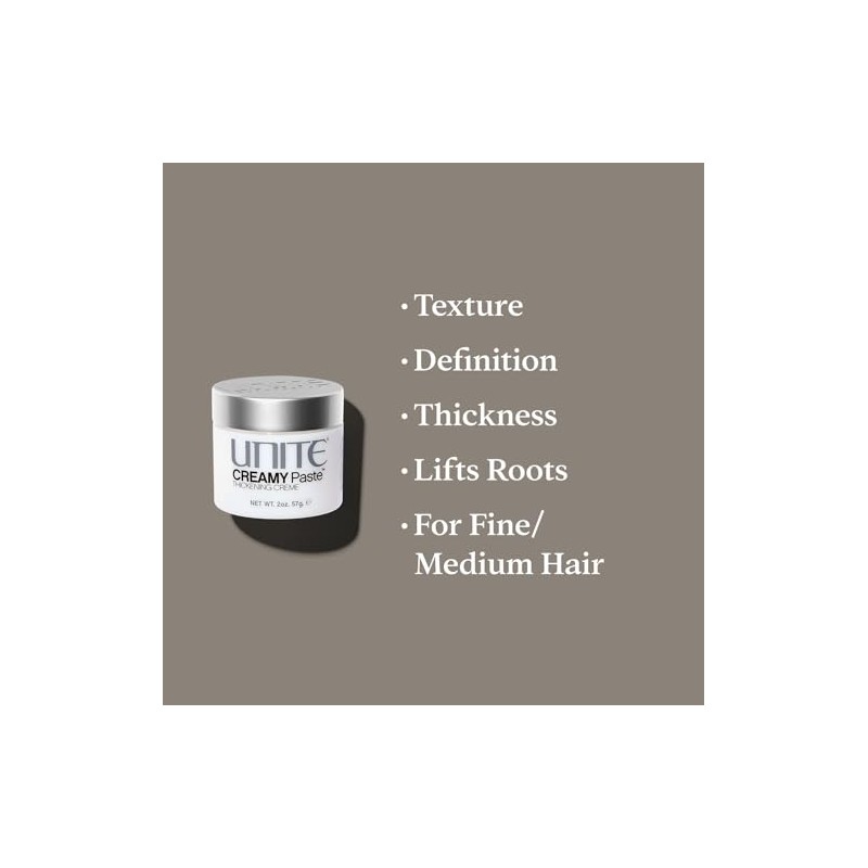 UNITE Hair Creamy Paste, 2 Oz