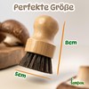 Mushroom Brush, Mushroom Brush, Kitchen Brush, Vegetable Brush, for Cleaning