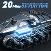 Supdex RC Tank Car, 1:12 Remote Control Crawler 12KM/H High