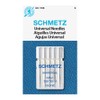 SCHMETZ Universal Sewing Machine Needles - Size 110/18, 5-Needle Cards,