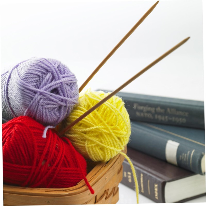 OHPHCALL 6 Rolls Milk Knitting Yarn Soft Skin Friendly DIY
