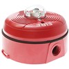 System Sensor PC2RK Ceiling-Mount Outdoor Horn Strobe W/Backbox, 12/24V, Red
