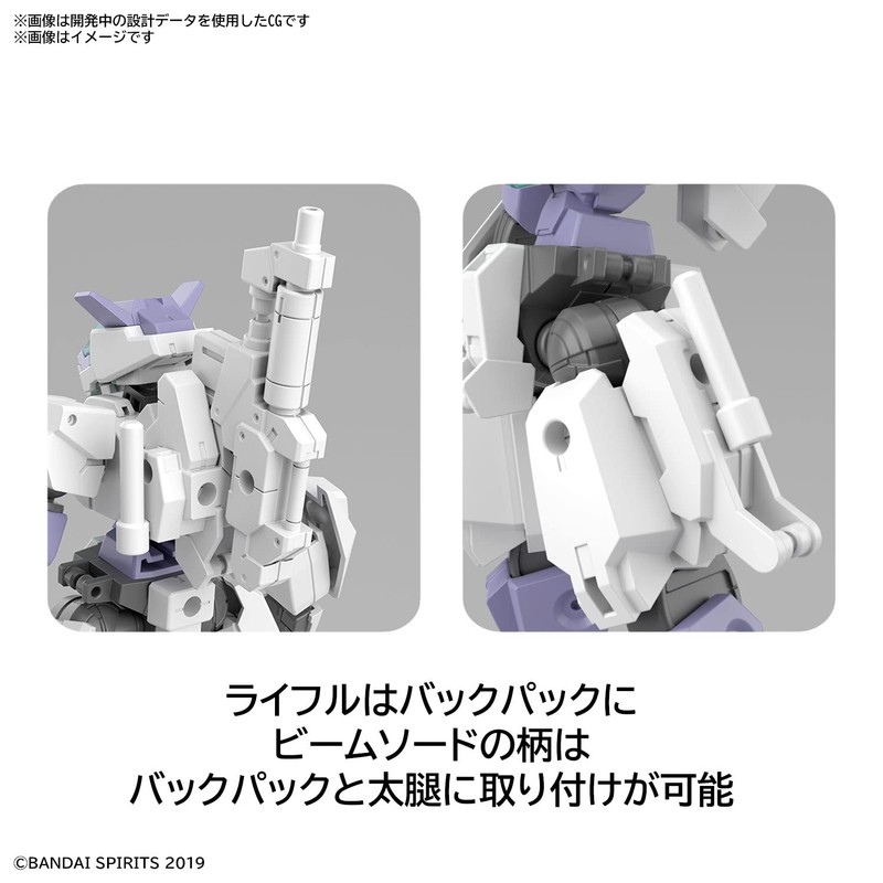 30MM eEXM-S01U Forestieri 01 1/144 Scale Color Coded Plastic Model