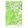 YellowMaps White Salmon WA topo map, 1:62500 Scale, 15 X