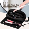 SS Hair Tools Travel Bag and Heat Resistant Mat for