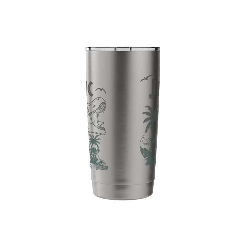 Jurassic Park 30th Anniversary Isla Nublar T-Rex Stainless Steel Insulated