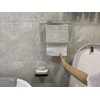 Cq acrylic Wall Mount Paper Towel Dispenser with Lid,Clear Folded