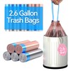LJIACLEA Small Drawstring Trash Bags 2.6 Gallon Bathroom Garbage Bag