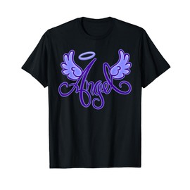 Retro 90s 00s Throwback Angel Wings Y2K aesthetic T-Shirt