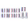 100Pcs Heat Erase Pens Erasable Smoother Writing Various Colors Fabric