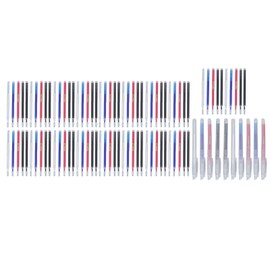 100Pcs Heat Erase Pens Erasable Smoother Writing Various Colors Fabric Marking Pens with 10 Pen Case for Quilting Sewing DIY