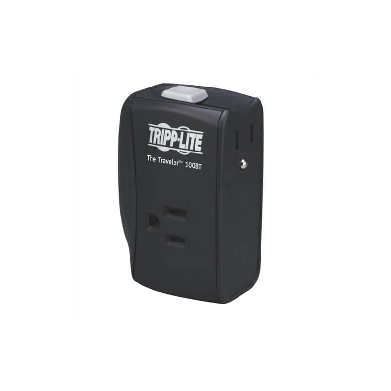 Tripp Lite 2 Outlet Portable Surge Protector Power Strip, Direct