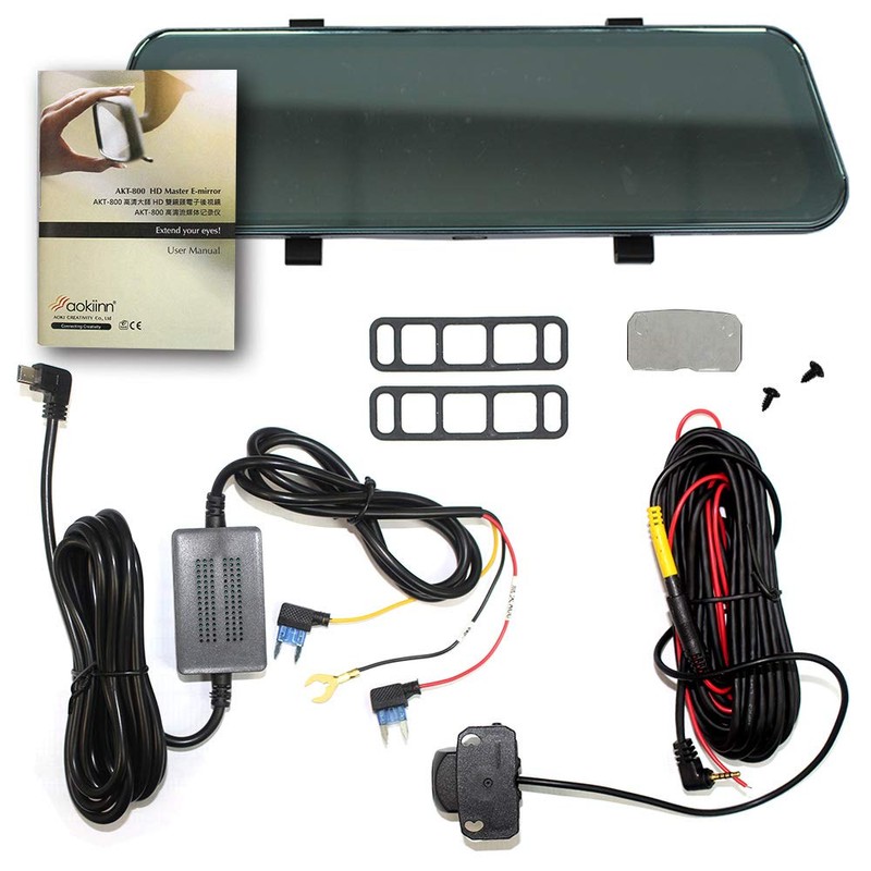 Aokiinn Mirror Dash Cam Backup Streaming Camera AKT-800 | 1080P
