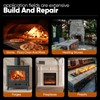 11 lb Masonry Refractory Mortar Rated 2600°F – Fireplace Brick,