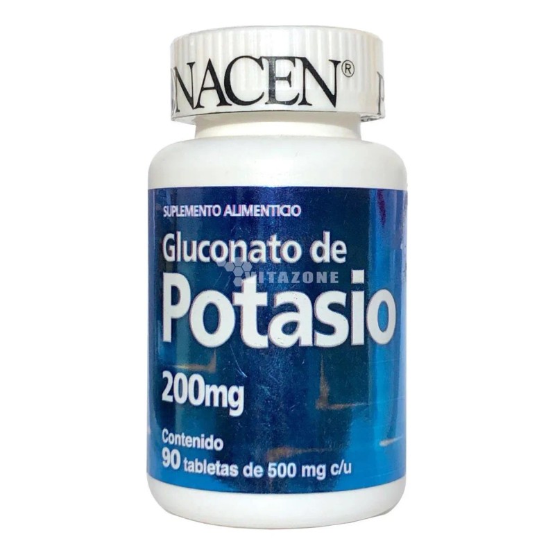 Potasio Y Magnesio 180 Tabletas Pronacen Sabor Sin Sabor
