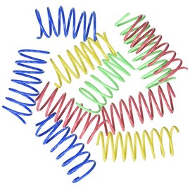 Ethical Pet Spot Colorful Springs, Wide, 10 Pack, Cat Toys