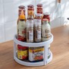 2 Tier 10 Inch Non Skid Spice Rack Turntable, 25cm