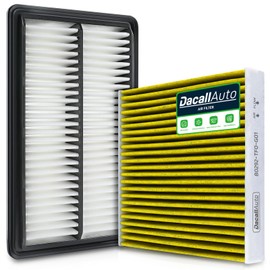 Engine & Cabin Air Filter Set for Honda Odyseey 3.5L 6Cyl V Gas (2018-2025); for Acura TLX 2.0L 4Cyl L Gas (2021-2025); Replace 80292-TF0-G01, 172205J6A10, CF11182