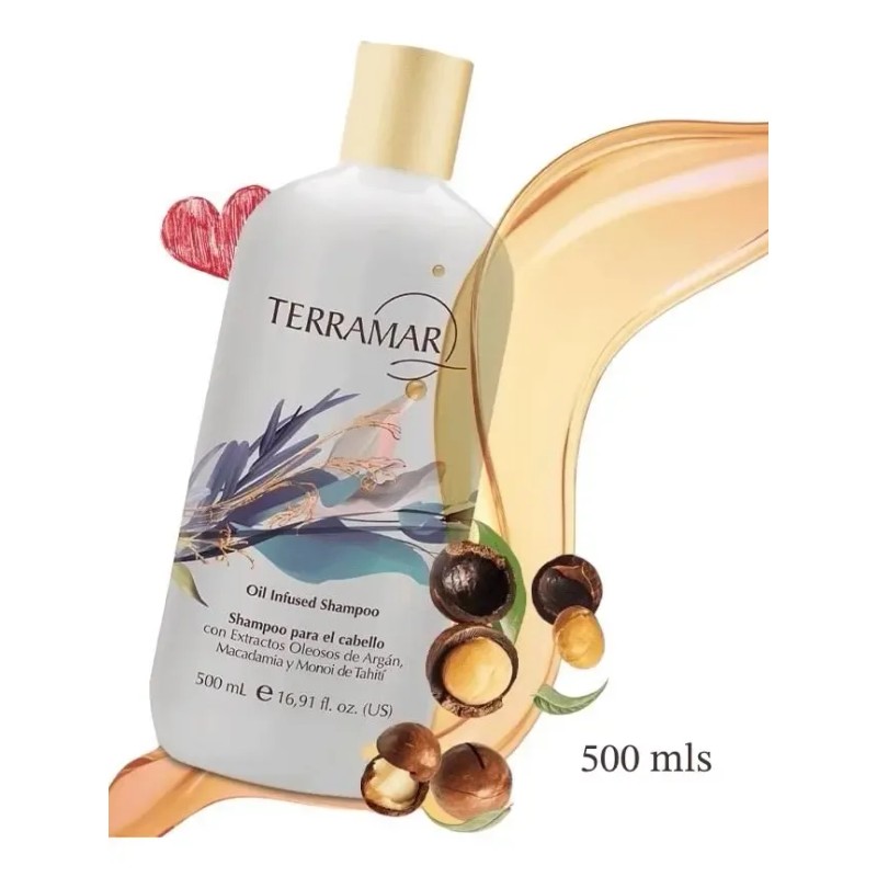 Óleo Shampoo Terramar Jumbo 500mls 100% Original