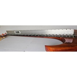 Made In USA-Bass Straight Edge (Notched) Luthiers Tool-Neck Check