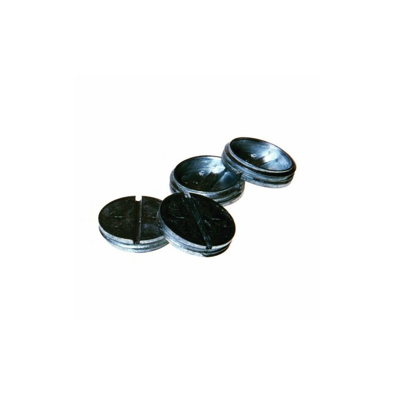 Weatherproof Closure Plug, 3/4 in. NPT, Gray, 75 Polybags of