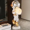 Astronaut Statue, Spaceman Sculpture, Home Decor Sculpture, Cool Metal mask
