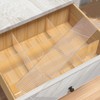 Onerbuy 8pcs Adjustable Grid Drawer Dividers DIY Plastic Closet Separator
