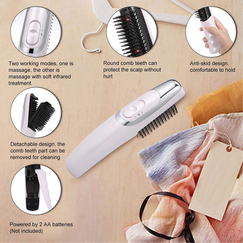 Massage Brush Comb Electric Massage Anti Hair Loss Hair Growth
