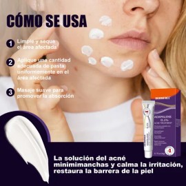Gel Facial Anti-piel Acne Contiene Adapalene Para Piel Acne                                                                                           