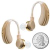 Digital Hearing Amplifier - Rechargeable Behind The Ear Personal Hearing