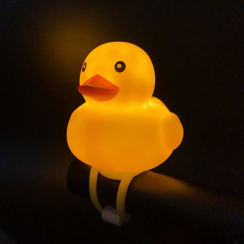 Duck Bike Bell Rubber Duck Bicycle Bell and Headlight Bike