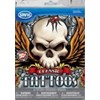 Savvi Classic Tattoos ~ Winged Skull (2013; Over 50 Temporary