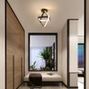 Goeco Ceiling Light Hallway LED, Ceiling Light 24 W 2700