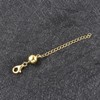 TJC Magnetic Ball Clasp with 2 Inch Extender in Yellow