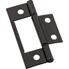 National Hardware 3 in. L Oil Rubbed Bronze Door Hinge