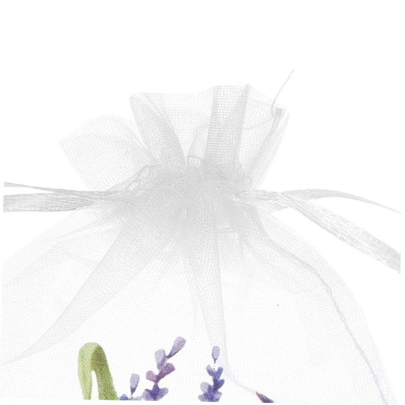 ABOOFAN 10PCS Light Drawstring Sachet Bags Empty Organza Bags for