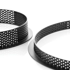 Silikomart - TARTE Ring Classic - MICROPERFORATED Rings for Baking ø160 H 35 MM