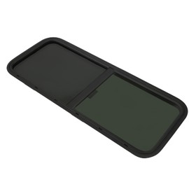 DCEHKR RV Window Vertical Sliding Camper Window 42" x 22" Trailer Windows with High-Quality Aluminum Alloy Frame, Tempered Glass and Window Screen Suitable for RVs, Campers, Trucks