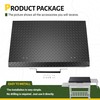 HECASA Black Outdoor 36” Griddle Grill Hard Cover Lid with