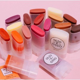 Olio E Osso - Natural Lip + Cheek Balm | Natural, Non-Toxic, Clean Beauty (No. 13 Poppy, 0.35 oz | 10 g)