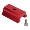 Aluminum Alloy 1.69" Dovetail Rail Plate with 1/4" Screw for