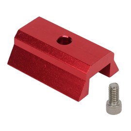 Aluminum Alloy 1.69" Dovetail Rail Plate with 1/4" Screw for Telescope Finder Scope Smartphone Base Extension 43mm Length Astronomy Mount