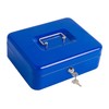 Kippen Cash Box with Coin Compartment Blue 200 x 160