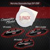 METROVAC DVP-26RP Disposable Bags - Convenient 5-Pack - Compatible with
