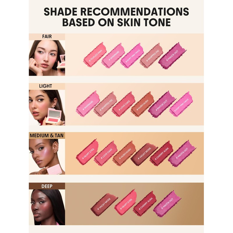 SHEGLAM Dream Touch Blush-017 Wannabe